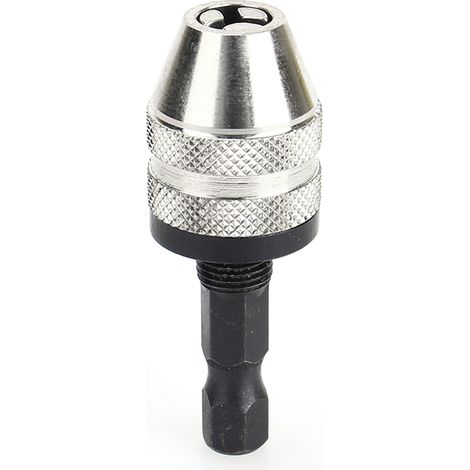 Adattatore convertitore per mandrino autoserrante a cambio rapido da 1/4" (0,33,6 mm)