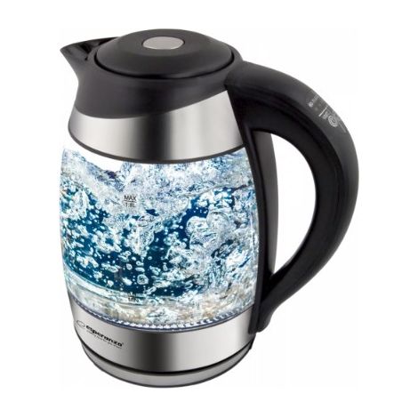 Esperanza EKK026 bouilloire électrique 1,7 L Noir, Transparent 2200 W (1/6)