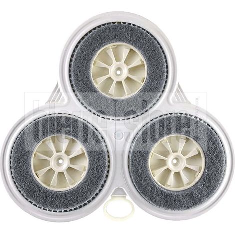 Modulo panda spazzole feltro e setola per lucidatrice folletto pl515 pulilux compatibile (1/3)