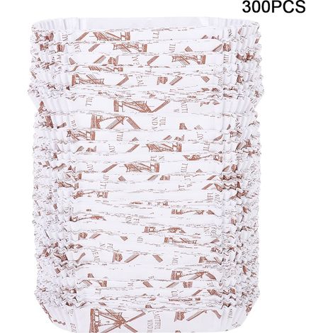 300 Stück PET-Papier-Muffinförmchen für Cupcakes und Gebäck, Windmühlen-/Bootsform (1/5)