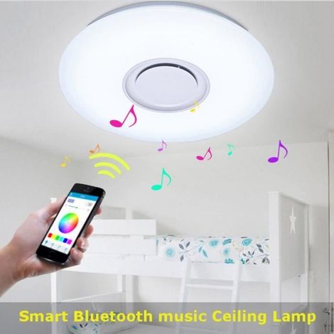 Lustre Moderne LED 172SMD - 24 W - Bluetooth - 40 cm (1/4)