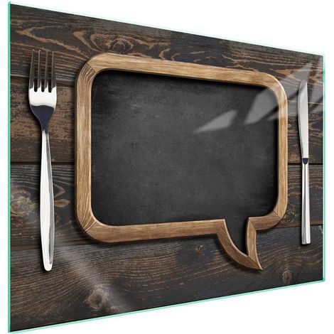 Plaque de protection en verre pour poêle à bois 70x52 (1/5)