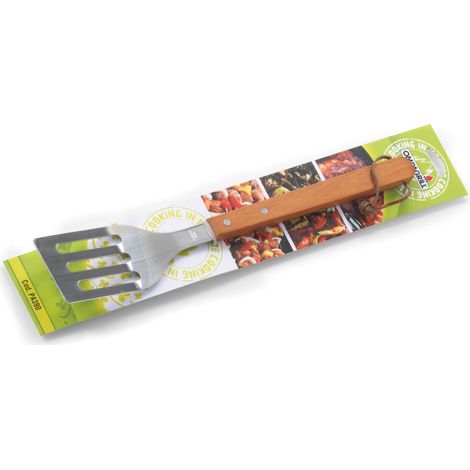 Ompagrill PALETTA IN ACCIAIO INOX DA C/MANICO IN LEGNO cm. 39