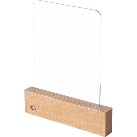 Lampe de Lecture Plate Rechargeable Transparente à 3 (1/5)