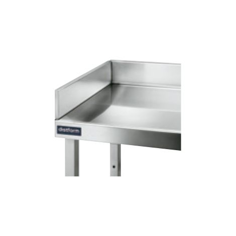 Dosseret Latéral Amovible pour Tables et Plans de Travail Standard - Droite - Distform