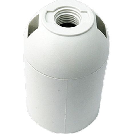 PORTALAMPADA PVC E27 BIANCO (1/4)