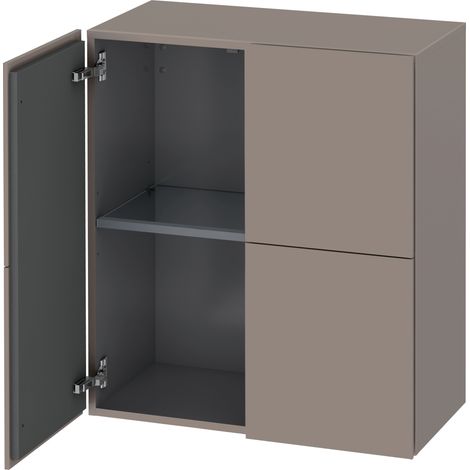 Duravit L-Cube armoire mi-haute, largeur 700mm, profondeur 363mm, (1/4)