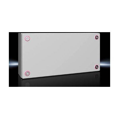 Rittal KX 1504.000 Contenitore da installazione, Contenitore da parete 400 x 200 x 120 Lamiera d'acciaio Grigio lumines