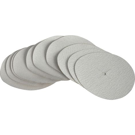 Faithfull 6 x 125mm Medium Grit Paper Sanding Discs – Pack of 5 (1/3)