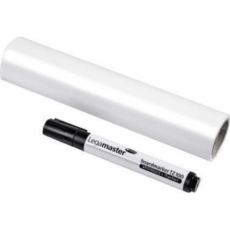 LEGAMASTER Whiteboardfolie Legamaster Magic-Chart Whiteboard 20 x 30 cm (B x H) 50µm blanko inkl. 1Marker Polypropylen weiß (1/5)