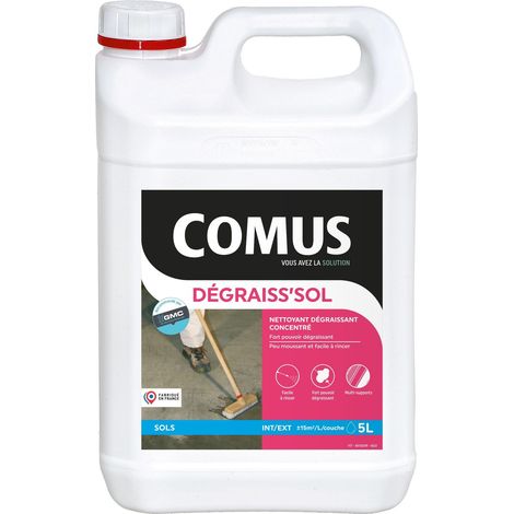 DEGRAIS'SOL 5L - Nettoyant dégraissant concentré - COMUS (1/2)