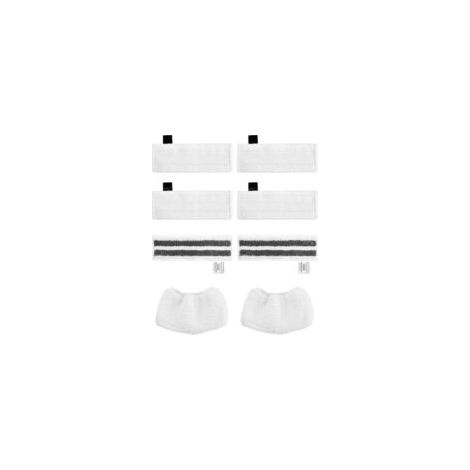 Kit de accesorios de 8 piezas para limpiadoras a vapor Kärcher SC2, SC3, SC4 y SC5: Incluye 6 paños de microfibra y 2 paños de fregona.