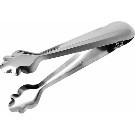 Pince à glaçons en acier inoxydable de 18 cm, ergonomique et facile à nettoyer - MARQUE