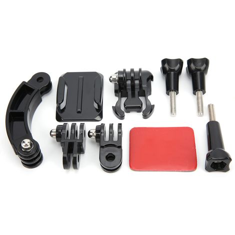 Kit de fixation pour caméra de vélo portable avec support de casque et accessoires (1/5)