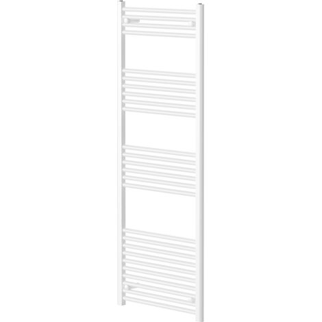 Pizarro White 1600mm x 600mm Straight Heated Towel Rail (1/5)