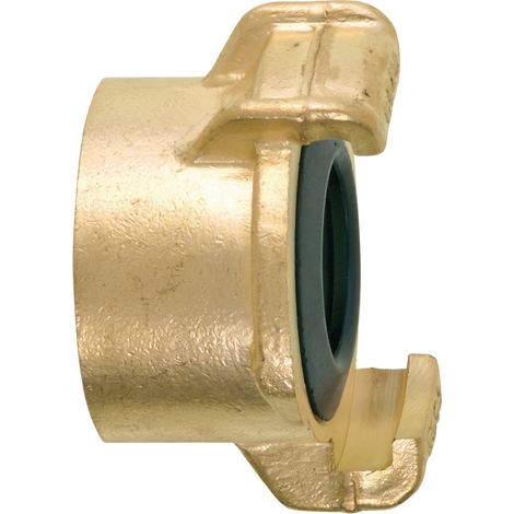 Raccord symétrique fileté Geka filetage femelle 3/4, laiton (1/2)