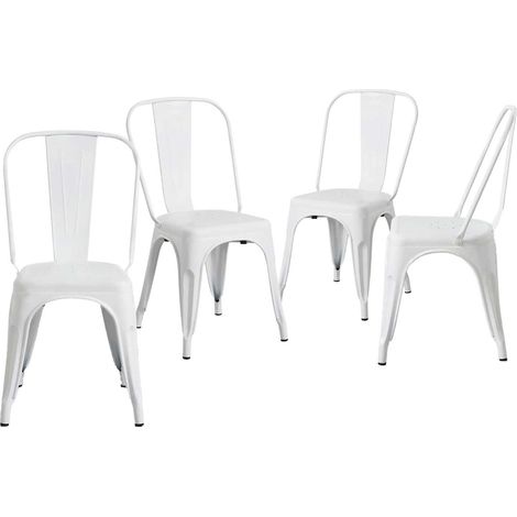 Pack 4 Sillas Industriales Strong 45x54x85cm Thinia Home (1/5)