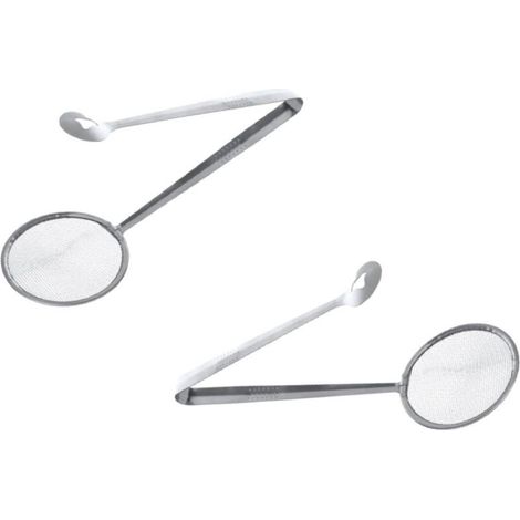 Clip pour filtre à graisse, clip pour filtre à huile, clip en acier pour marmite chaude, pinces de cuisine, clip pour aliments frits, passoire à mailles fines, cuillère pour aliments frits, clip en ac