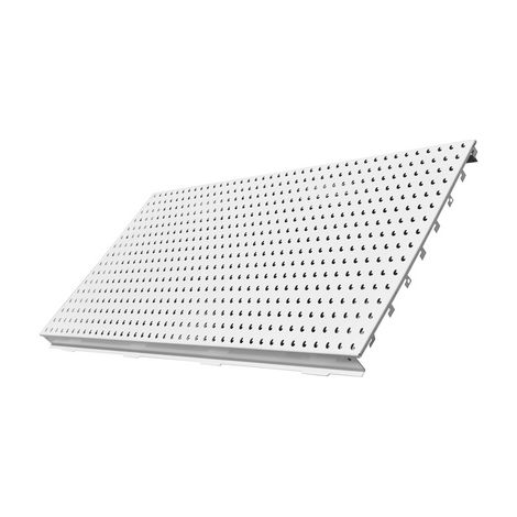 FONDALE FORATO ANTISGANCIO H.400 x L.1000 x P.25- DH- pezzi 1