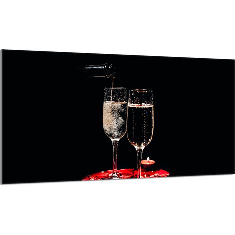 protège-plaque de cuisson en verre 90x52 Vin (1/5)