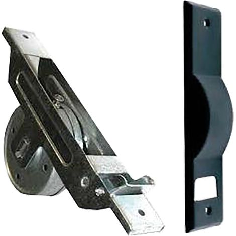 1PZ AVVOLGITORE AUTOMATICO SEMINCASSO mt 6 interasse 165 - placca nera