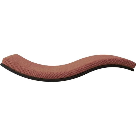 Estantería de madera para gatos Wave 95cm Izquierda Rosa pastel oscuro (1/5)