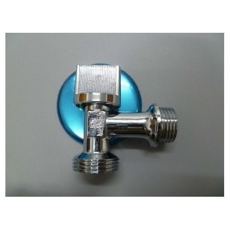 Grifo Lavadora 1/2X3/4" Vertical Laton/Cromo S M