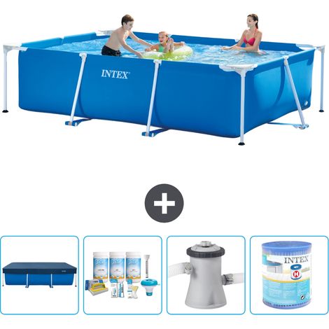 Rechteckiger Frame Pool - 300x200x75 cm - 5-teilig S40147 (1/5)