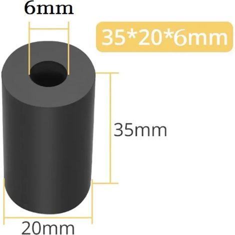 (D) Outil de sablage pneumatique pour éliminer la poussière et la rouille, buse en carbure de bore de 6 mm, accessoire pour machine de sablage pneumatique (1/5)