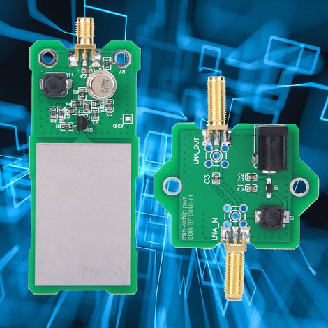 Récepteur SDR à antenne active ondes courtes pour usage intérieur/extérieur, 100 kHz-30 MHz, 9-15 V, avec câble (1/5)