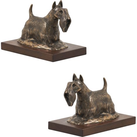 Scottish Terrier, Aberdeen Terrier - statuetta per cani, figurina da ufficio, trofeo per esposizione canina di Art-Dog (1/5)