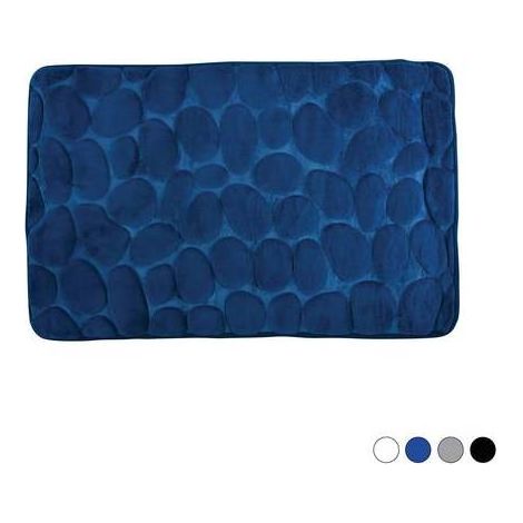 TAPPETO BAGNO IN MICROFIBRA SCHIUMA Misura: Nero cm 50x80