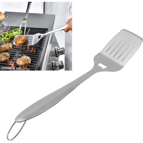 Outil de barbecue en acier inoxydable de 45 cm pour une utilisation en extérieur (1/5)