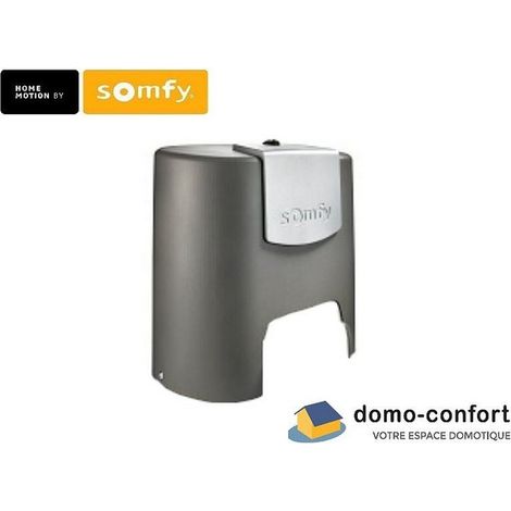 Somfy – Capot de remplacement pour moteur ELIXO 24V – Compatible systèmes IO/RTS après 2012 – Pour motorisation de portail coulissant (1/2)