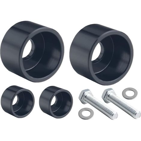 A-Säulen-Haltegriff-Reparatur, Aluminium, kompatibel mit 02–09 Dodge Ram 1500 2500 3500 (schwarz)