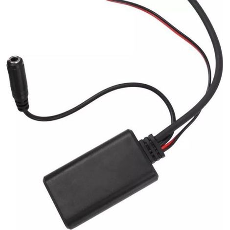 Autoradio Bluetooth Musique AUX Câble Adaptateur Mains Libres Kit de Harnais pour BMW E60 E63 E90 E91, Noir pratique (1/5)