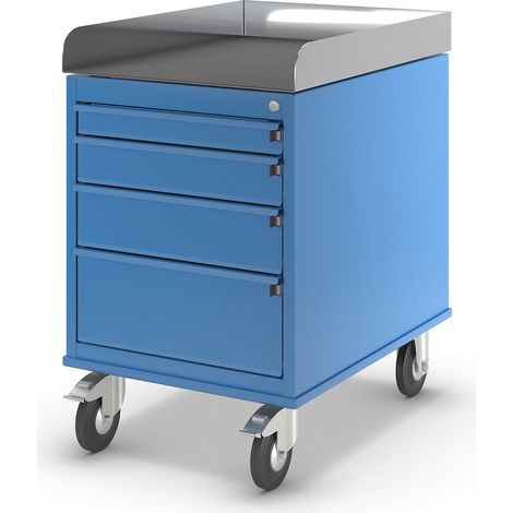 eurokraft pro, Chariot de montage peint époxy, avec armoire à (1/5)