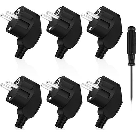 Prise Electrique Male Fiche 250V 16A (1/5)