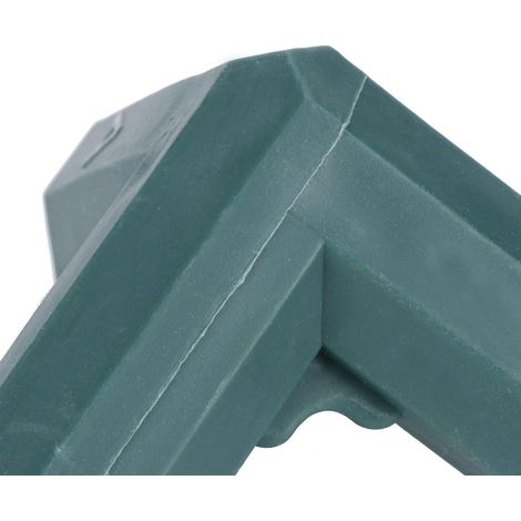 Lot 8 connecteurs support plante 3 voies plastique – accessoire serre – piquet escalade jardin (1/5)