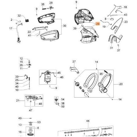 ORIGINAL MOTORGEHÄUSE EMAK K45590080