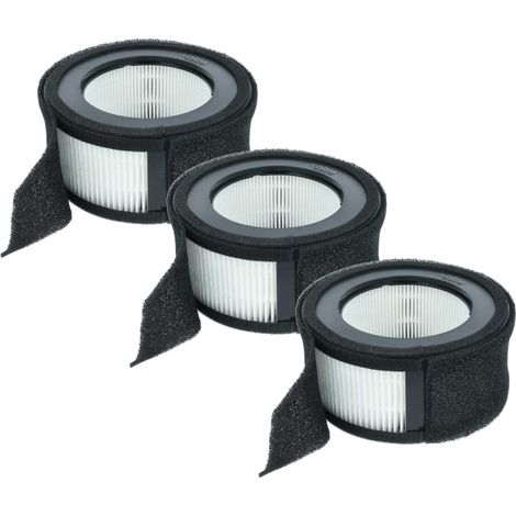 vhbw 3x H13 Filter kompatibel mit Leitz TruSens Z-1000 Luftreiniger - Ersatz-Filter