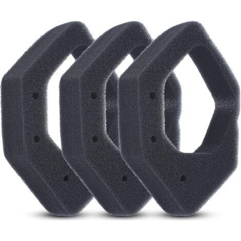 3 Luftfilter-Sets, für Honda GX25 GX25N GX25NT UMK425 ULT425 UMS425 HHT25S Rasenmäher, Benzin Trimmer Freischneider Mäher17211-Z0H-000