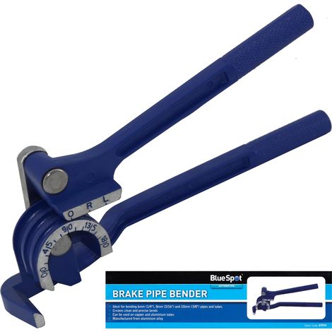 BlueSpot Manual Brake Pipe Bender Bending 6mm 8mm 10mm Tool For Cooper Tube (1/3)