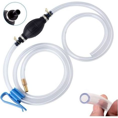 Pompe manuelle à grand débit siphon pompe à perfusion tuyau aspiration manuelle pompe manuelle d'urgence aspiration eau huile essence décapsuleur (1/5)