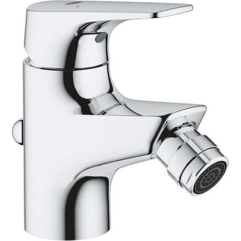 Mitigeur monocommande bidet - GROHE - Start Flow - Hauteur sous bec 46mm - Economie d'eau - Chromé (1/5)