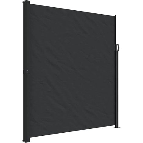 Maison Exclusive - Tenda da Sole Laterale Retrattile Nera 220x300 cm (1/5)