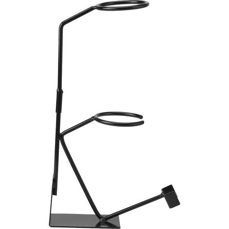 Support pour pistolet à peinture à gravité avec porte-filtre et table de peinture murale (1/5)