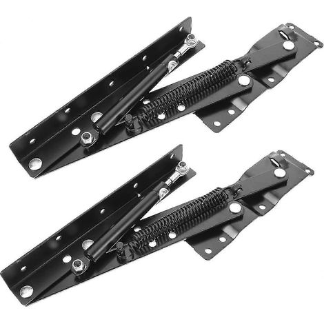 Une paire de supports de levage pour table pliante à cadre de levage tampon, adaptés aux établis. (1/5)