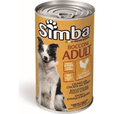 1PZ MONGE SIMBA CANE GR.1230 BOCCONCINI POLLO/TACCHINO
