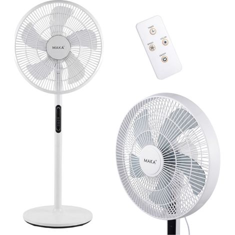 Ventilatore a piantana turbo 45W, 8 velocità, potente, silenzioso e leggero